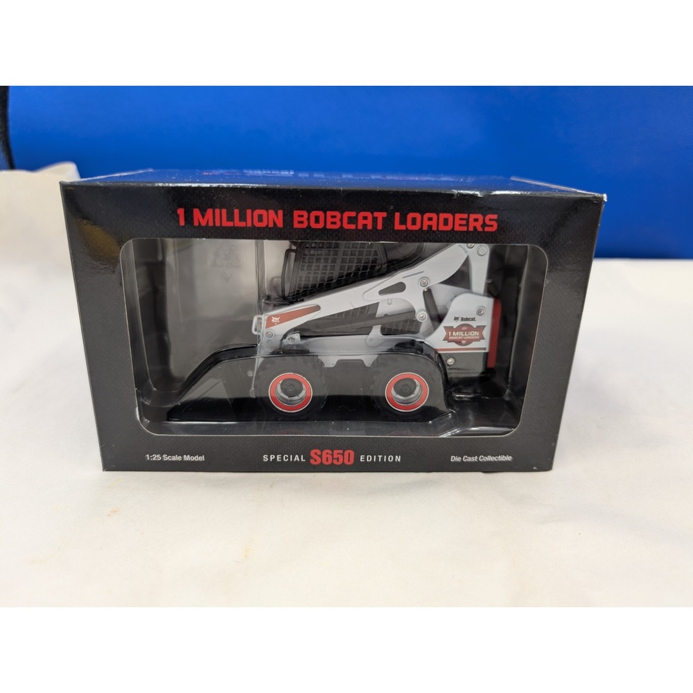 Bobcat 1 Million Loaders 1:25 Scale Diecast Special S650 Edition Collectible